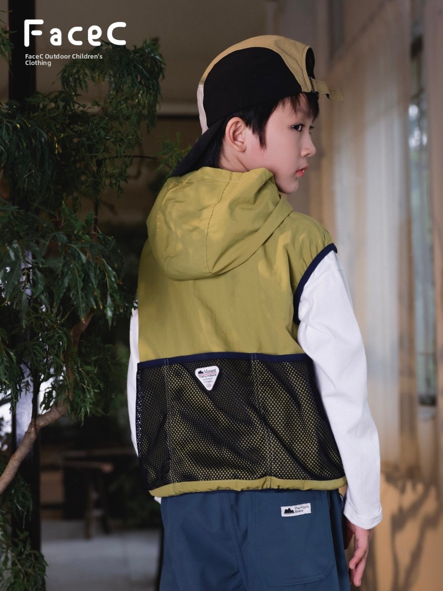 Kids Outdoor Vest - Gilet de sport respirant à séchage
