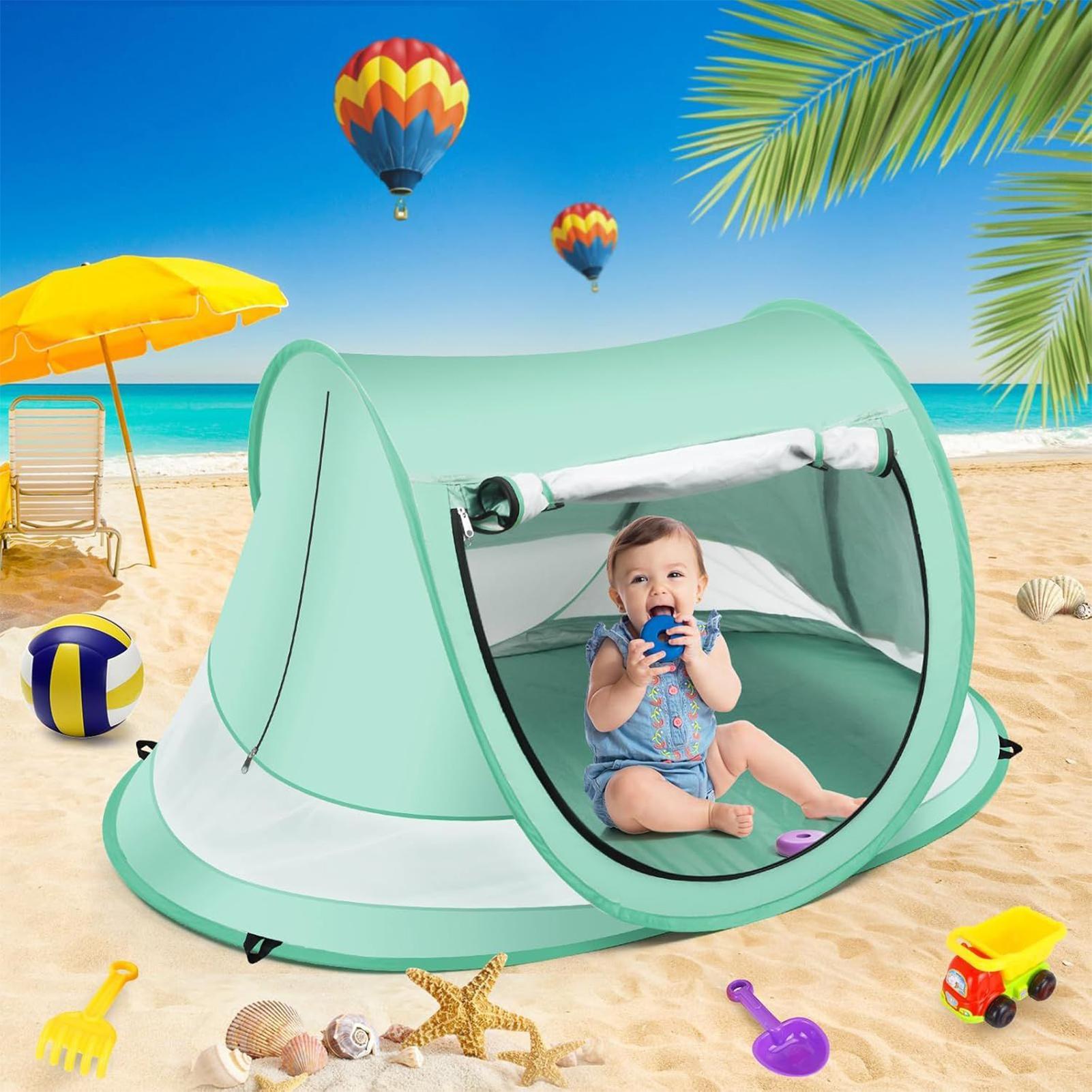 Outdoor Tent Playhouse - Tente de plage pour tout-petits, abri