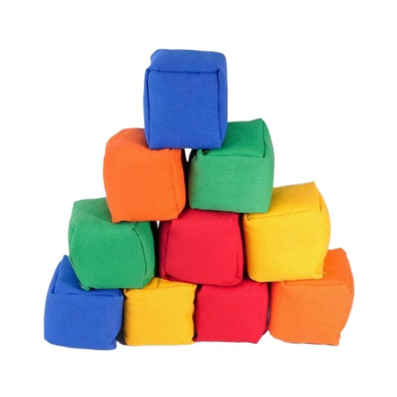 Kids Outdoor Bean Bag - Mini sacs en tissu colorés, sacs