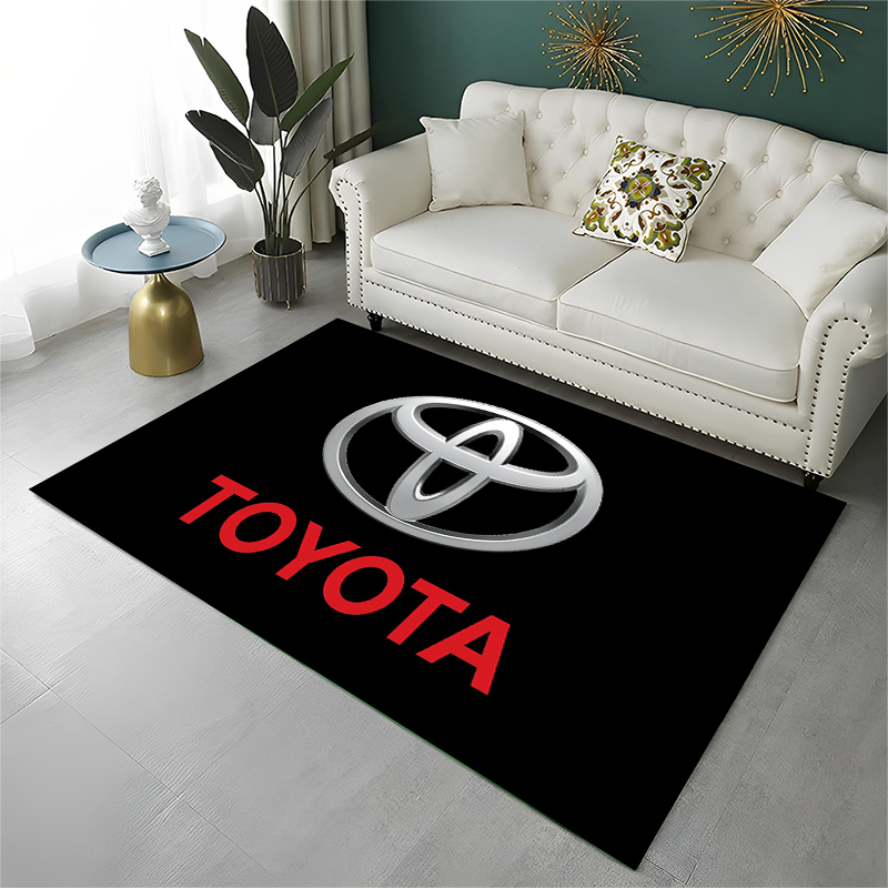 Kids Indoor Outdoor Cart - Tapis antidérapant Racing Car T-Toyoto pour