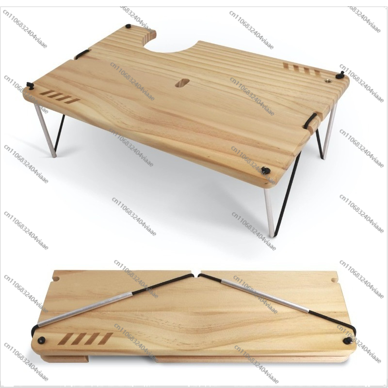 Kids Outdoor Wooden Table - Pour Camping en plein air Mini