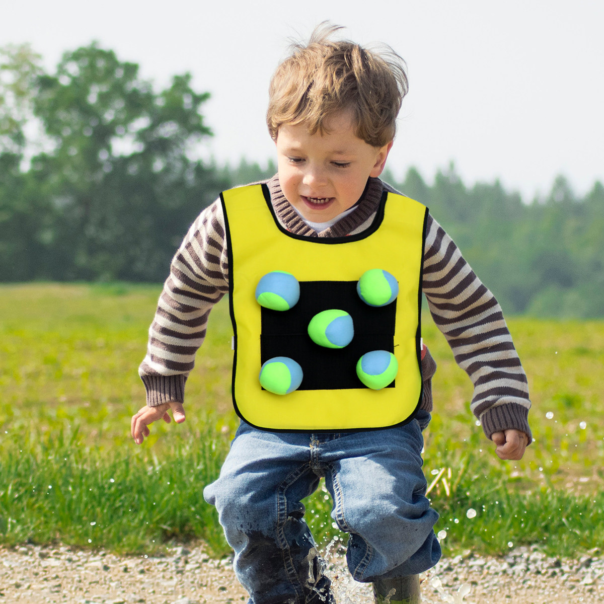 Kids Outdoor Vest - Ensemble de 2 gilets et 10