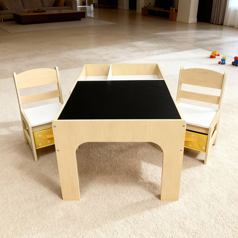 Kids Outdoor Table And Chair Set - Ensemble table et chaises modernes en