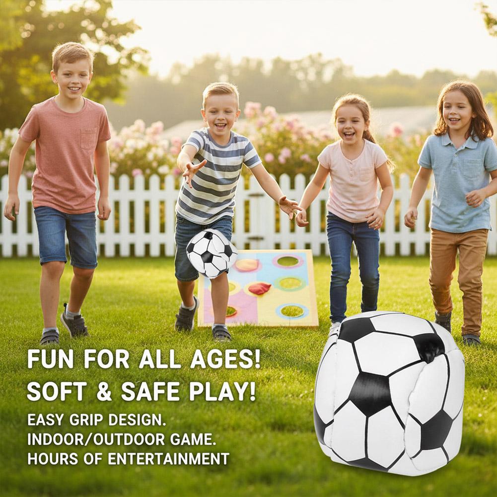 Kids Outdoor Bean Bag - Poufs en similicuir pour enfants, toucher