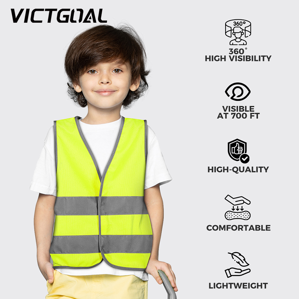 Kids Outdoor Vest - Gilet de sécurité pour enfants, vêtements