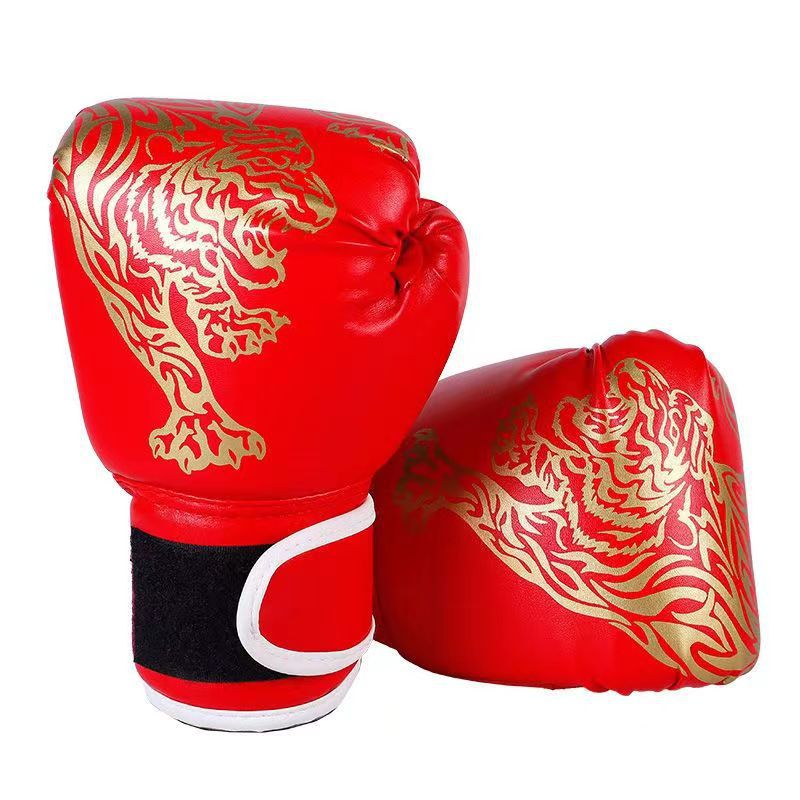 Kids Outdoor Gym - Gants de boxe respirants en cuir