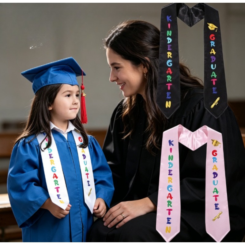 Kids Outdoor Decor - Écharpe de remise de diplôme pour