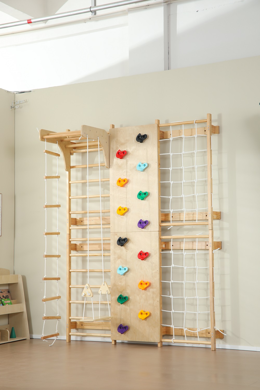 Kids Outdoor Monkey Bar Set - Barres de singe d'intérieur pour enfants,