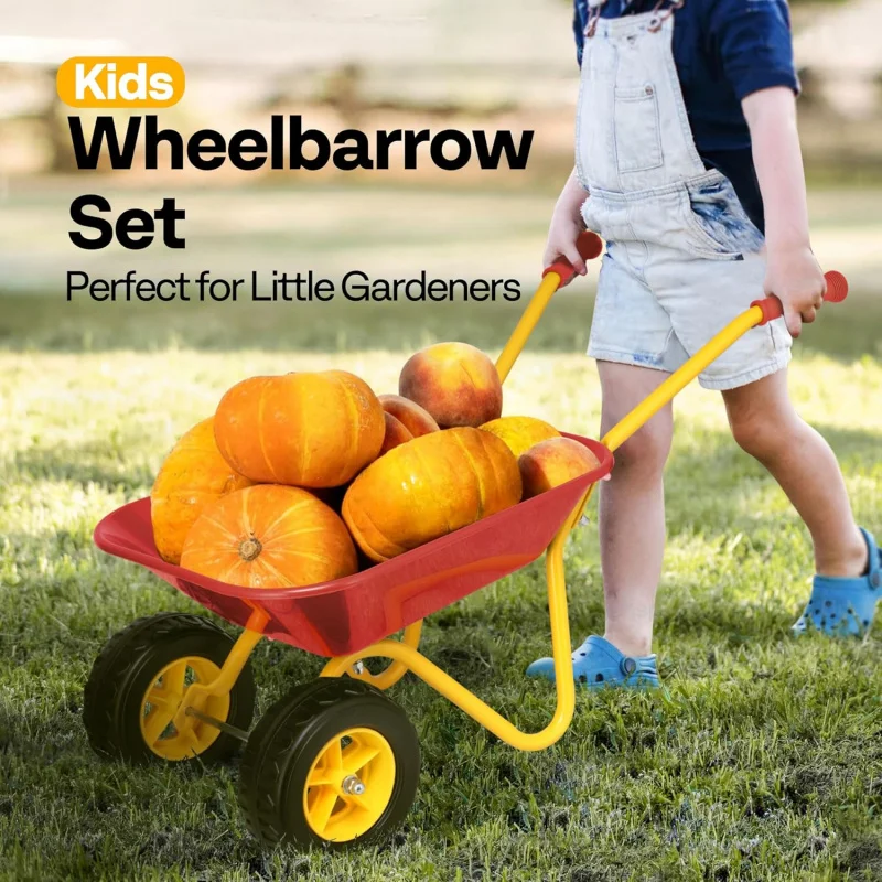 Brouette pour enfants, chariot - Kids Indoor Outdoor Cart avis et prix