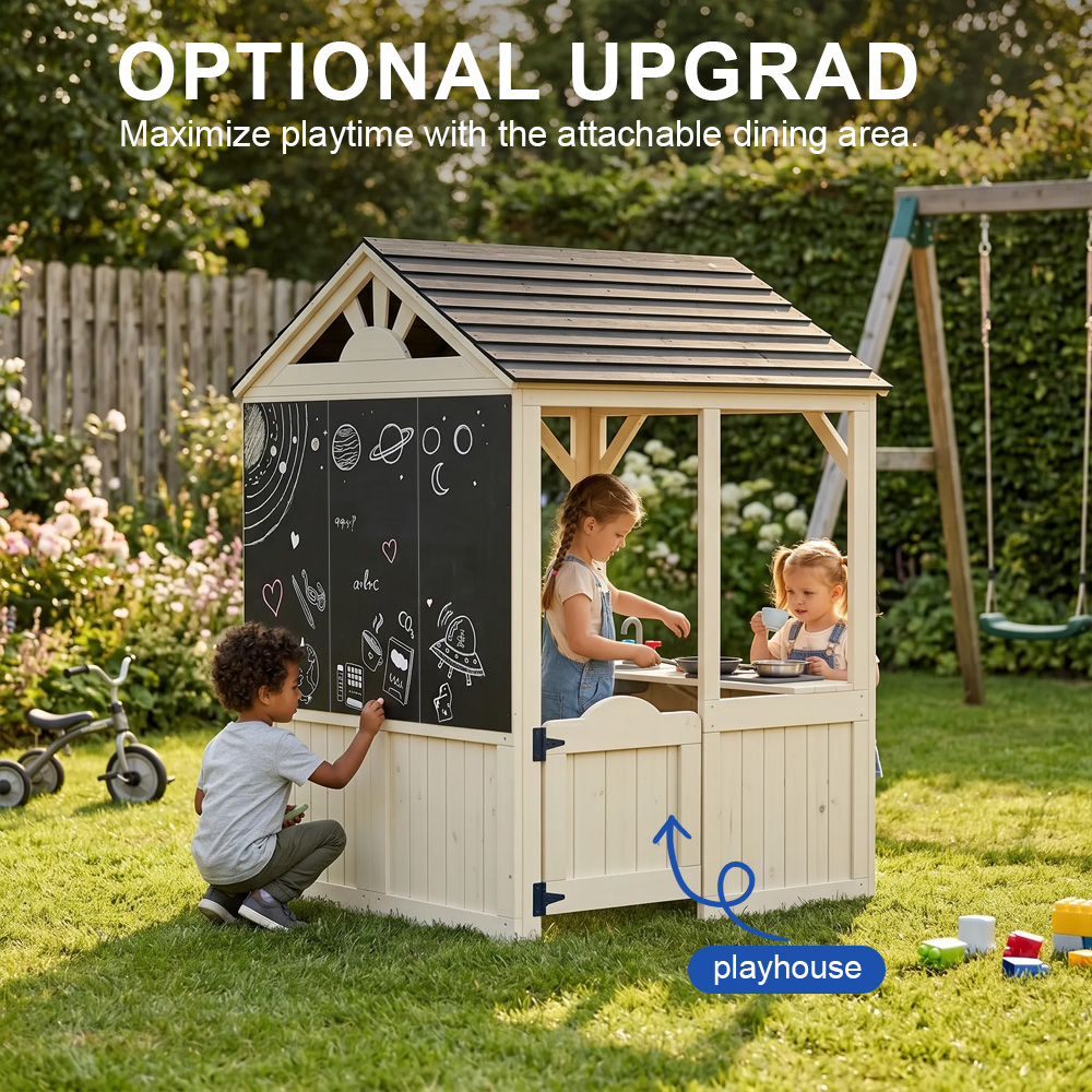 Mobilier de jardin, maisonnett - Kids Outdoor Wooden Table avis et prix