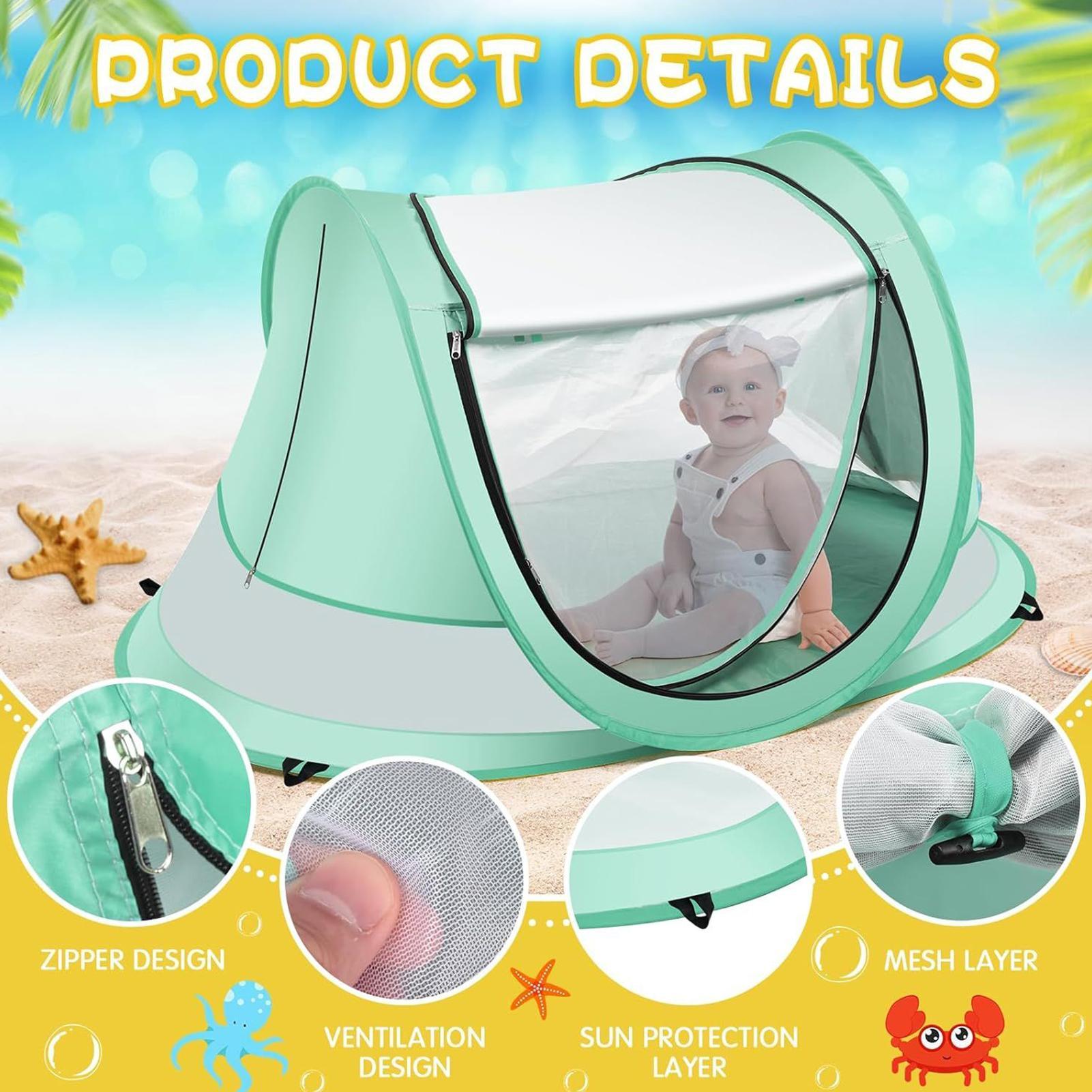 Tente de plage pour tout-petit - Outdoor Tent Playhouse avis et prix