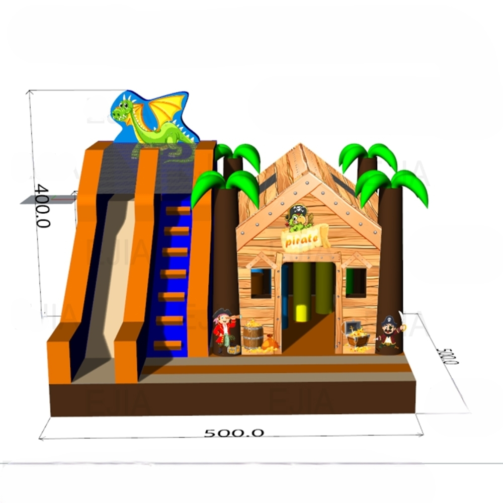 Grand rebond gonflable de la J - Kids Outdoor Jump House avis et prix