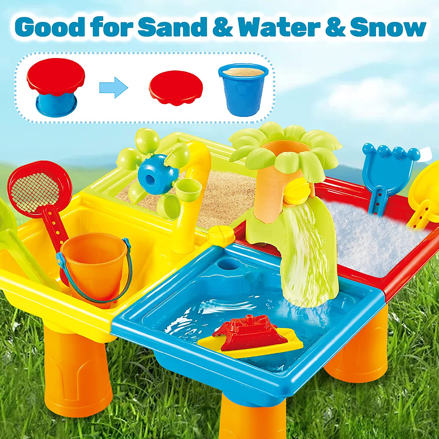 Table de plage pour enfants, j - Kids Outdoor Water Table avis et prix