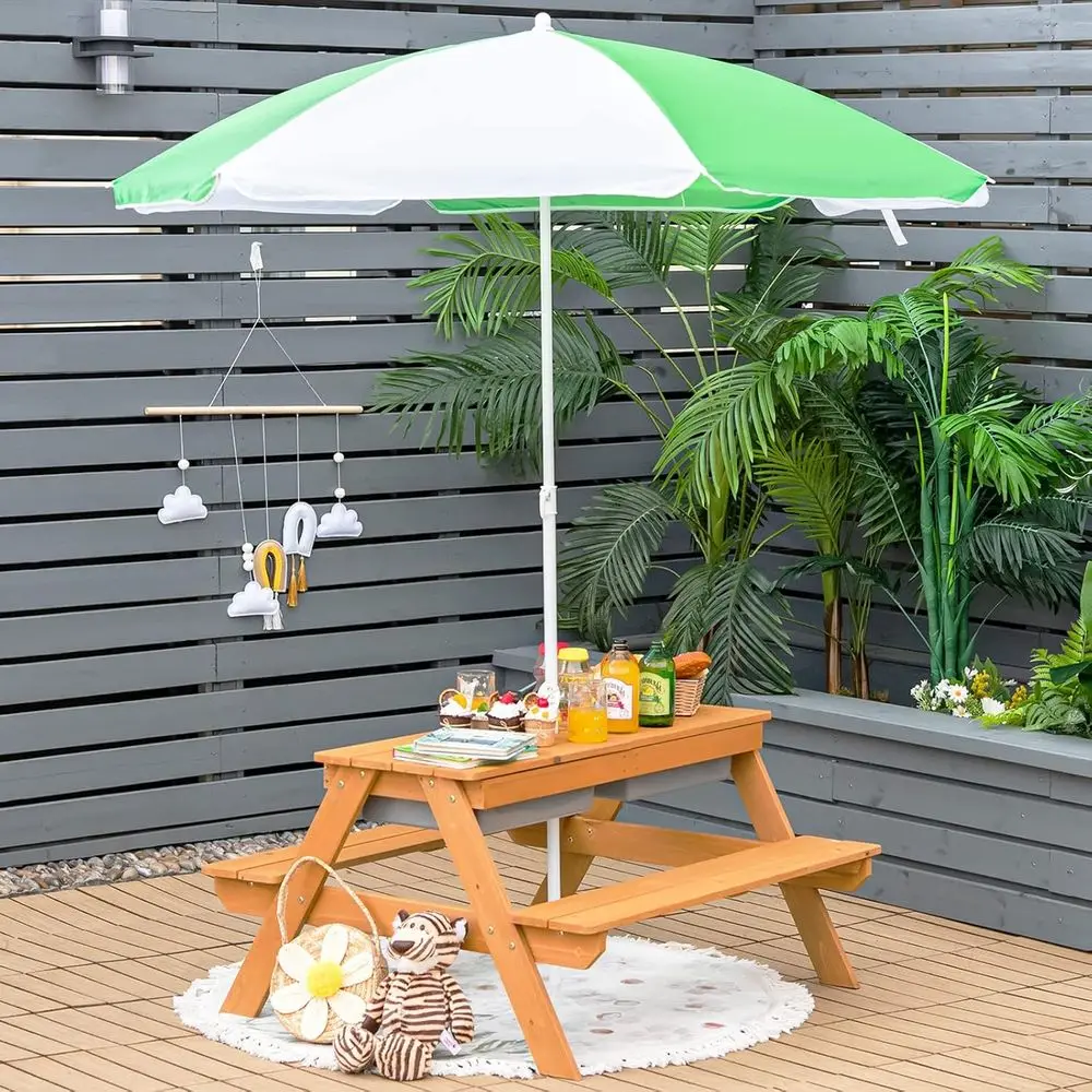 Table de pique-nique 4-en-1 en - Kids Outdoor Water Table avis et prix