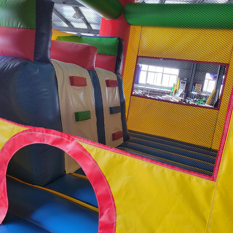 Maison de rebond avec toboggan - Kids Outdoor Jump House avis et prix