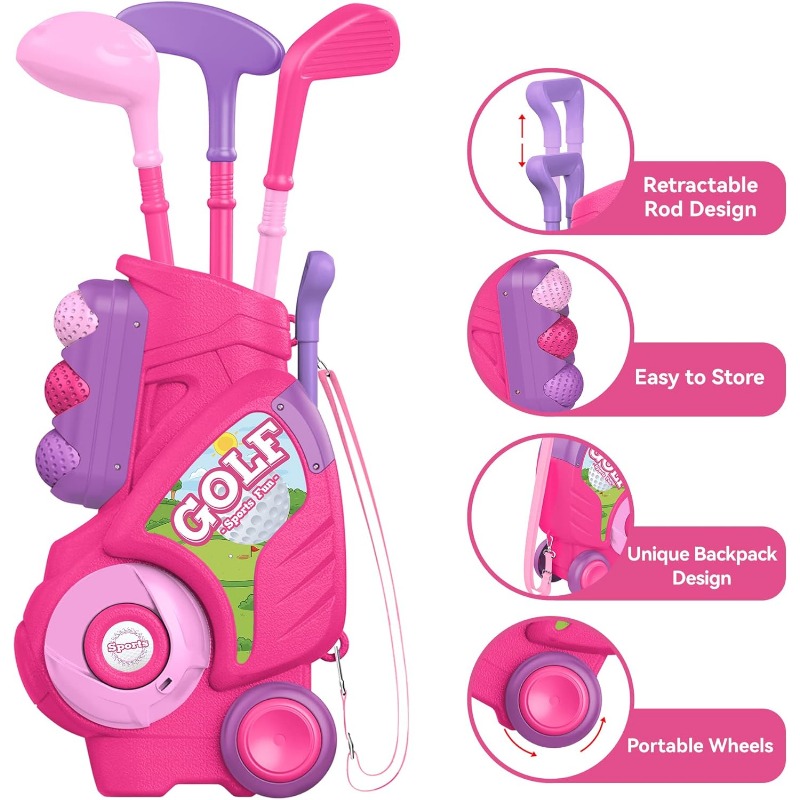Ensemble de club de golf pour  - Kids Indoor Outdoor Cart avis et prix