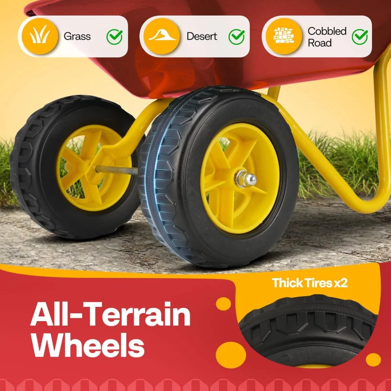 Brouette pour enfants, chariot - Kids Indoor Outdoor Cart avis et prix