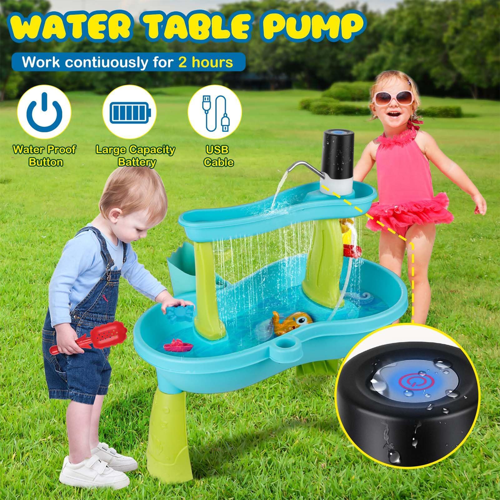 Petite pompe à eau sans fil re - Kids Outdoor Water Table avis et prix