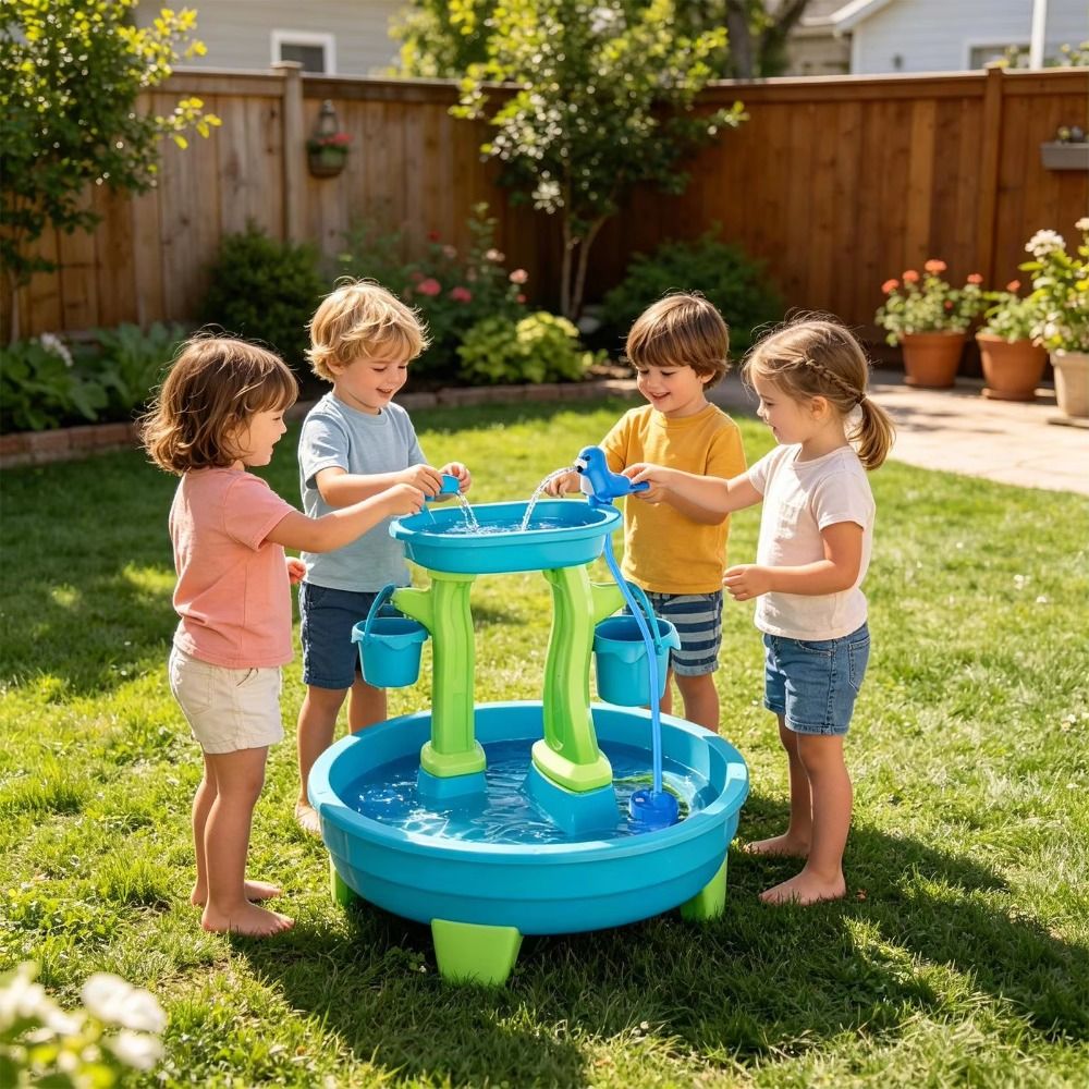 Pompe à eau portable sans perç - Kids Outdoor Water Table avis et prix