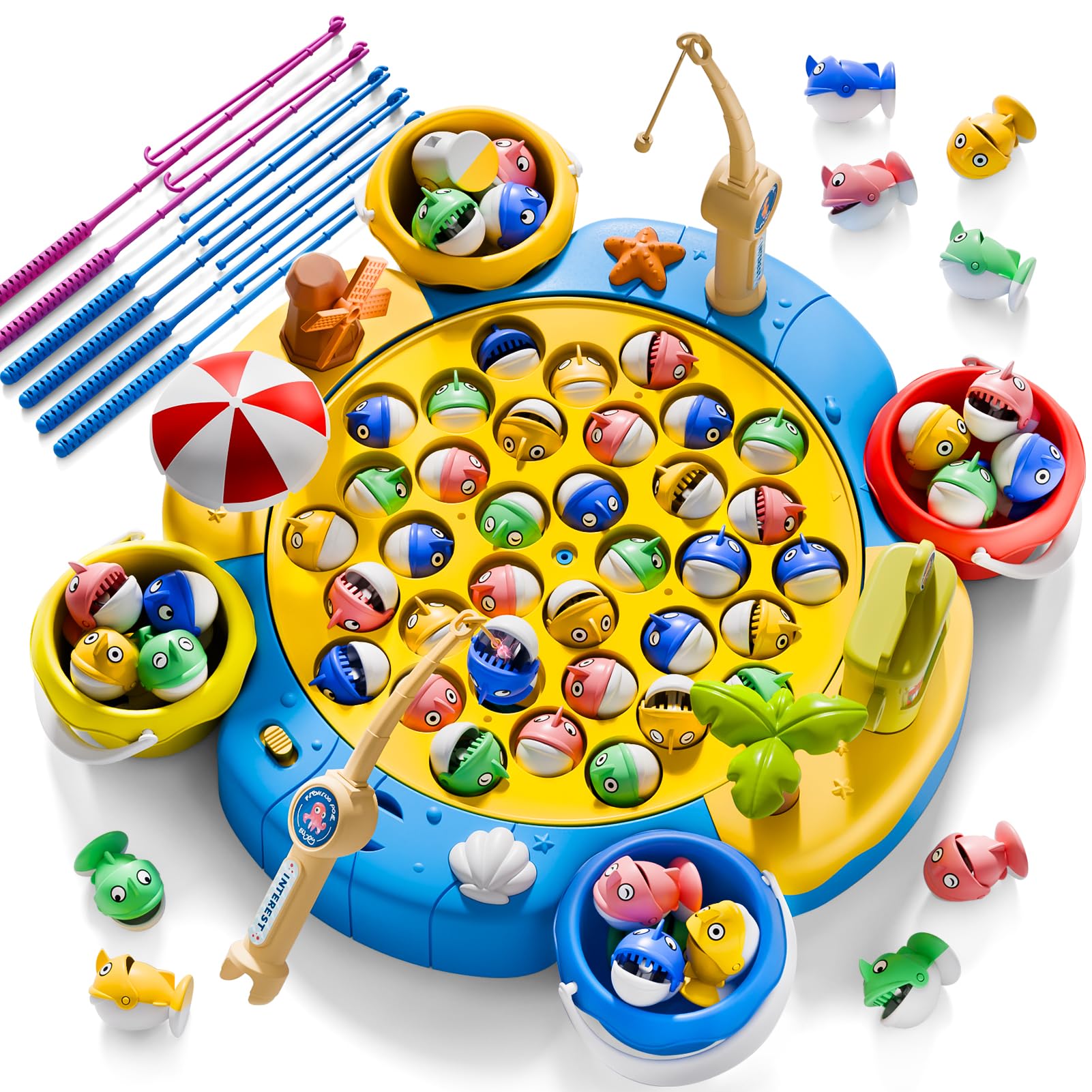 Jeu de pêche magnétique 360 °  - Kids Outdoor Water Table avis et prix