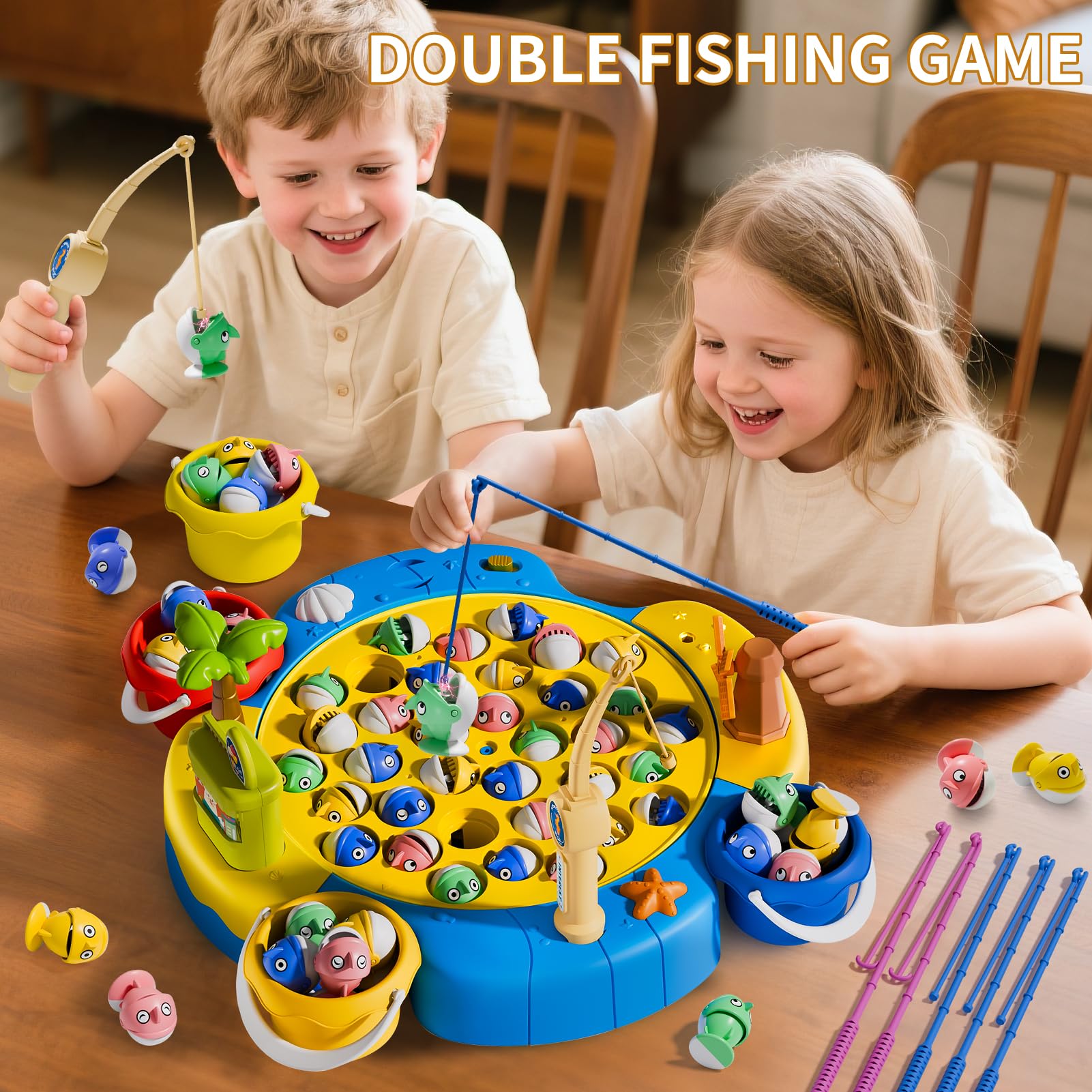 Jeu de pêche magnétique 360 °  - Kids Outdoor Water Table avis et prix