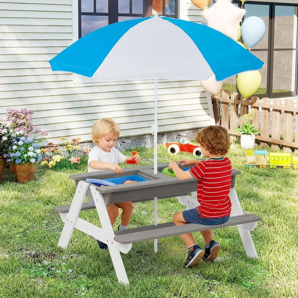 Table de pique-nique en bois c - Kids Outdoor Wooden Table avis et prix