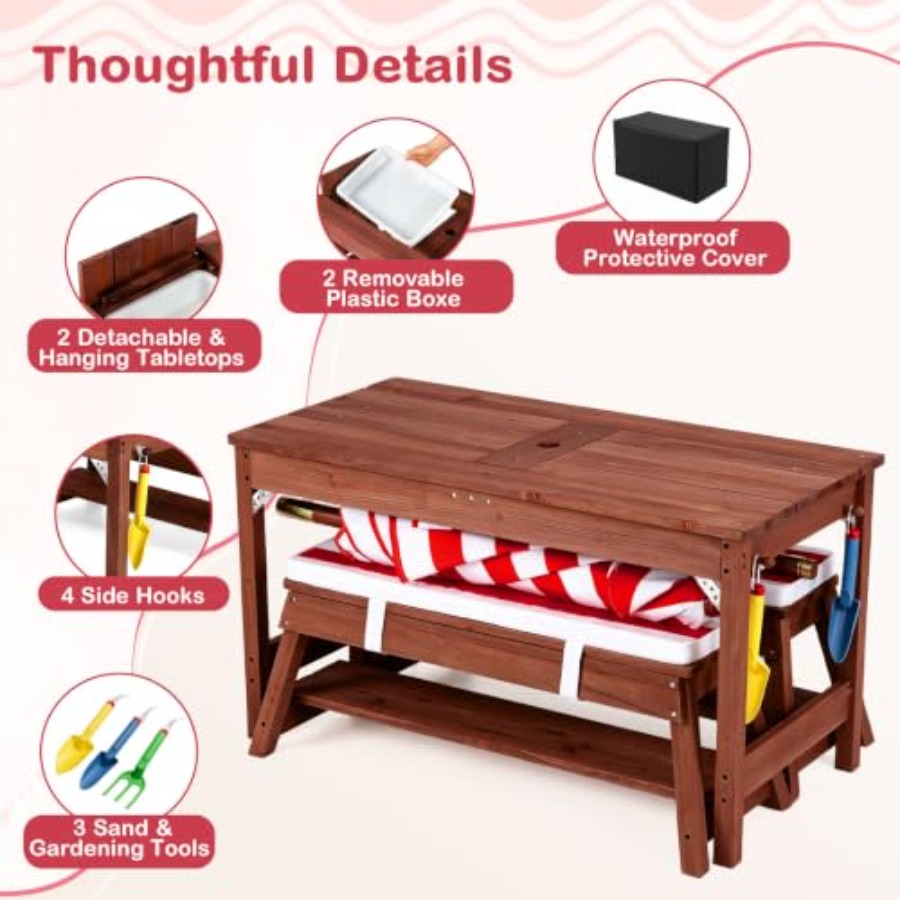 Table de pique-nique pour enfa - Kids Outdoor Water Table avis et prix