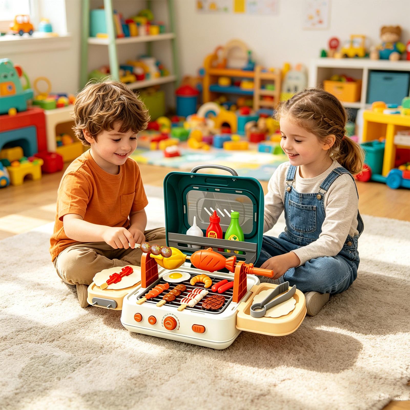 Ensemble de jeu de barbecue d' - Kids Outdoor Grill Set avis et prix