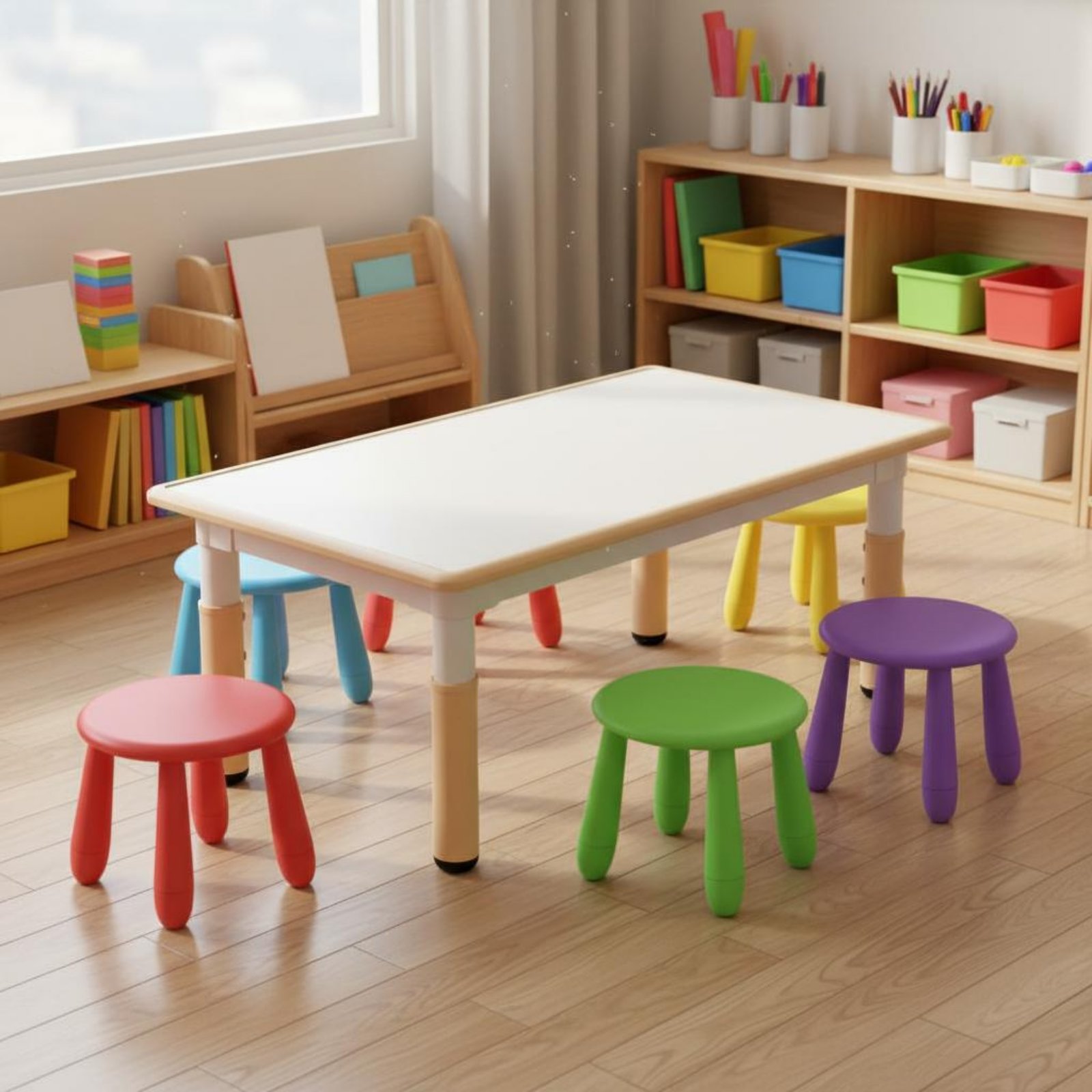 Table pour enfants réglable en - Kids Outdoor Table And Chair Set avis et prix