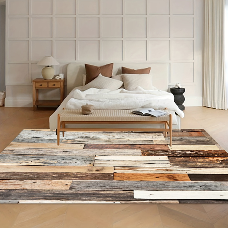Tapis antidérapant 3D à effet  - Kids Outdoor Wooden Table avis et prix
