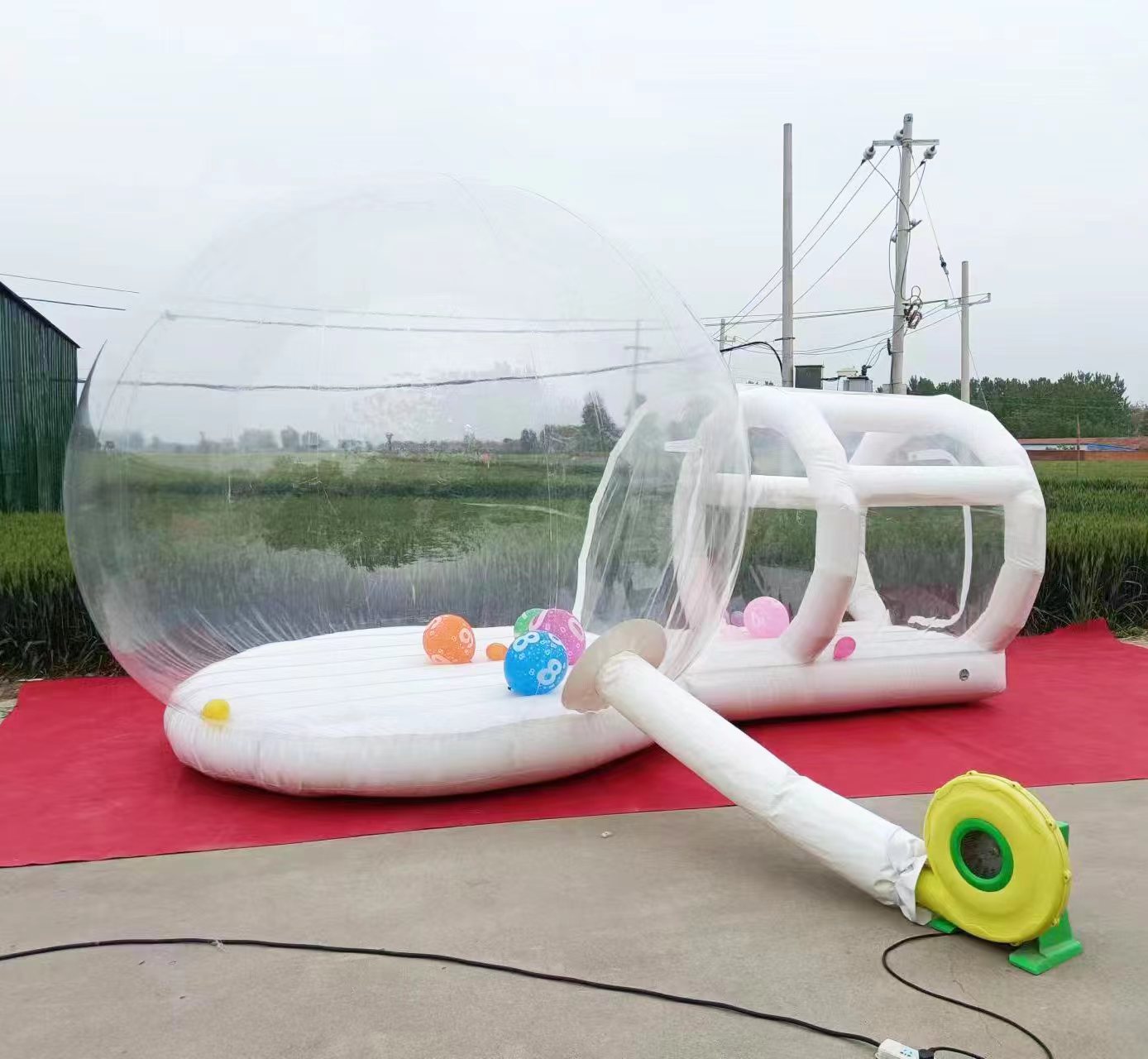 Château gonflable extérieur en - Kids Outdoor Jump House avis et prix