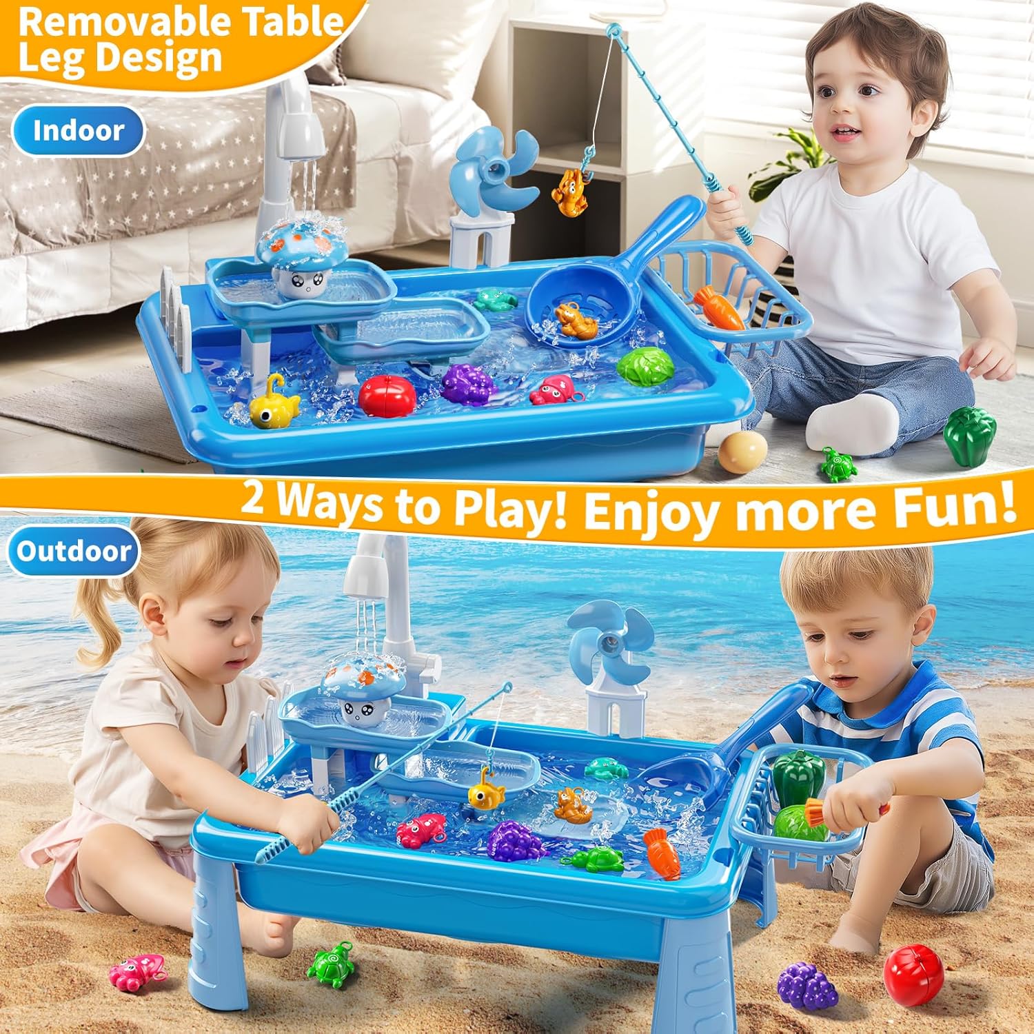 Table d'eau pour enfants avec  - Kids Outdoor Water Table avis et prix