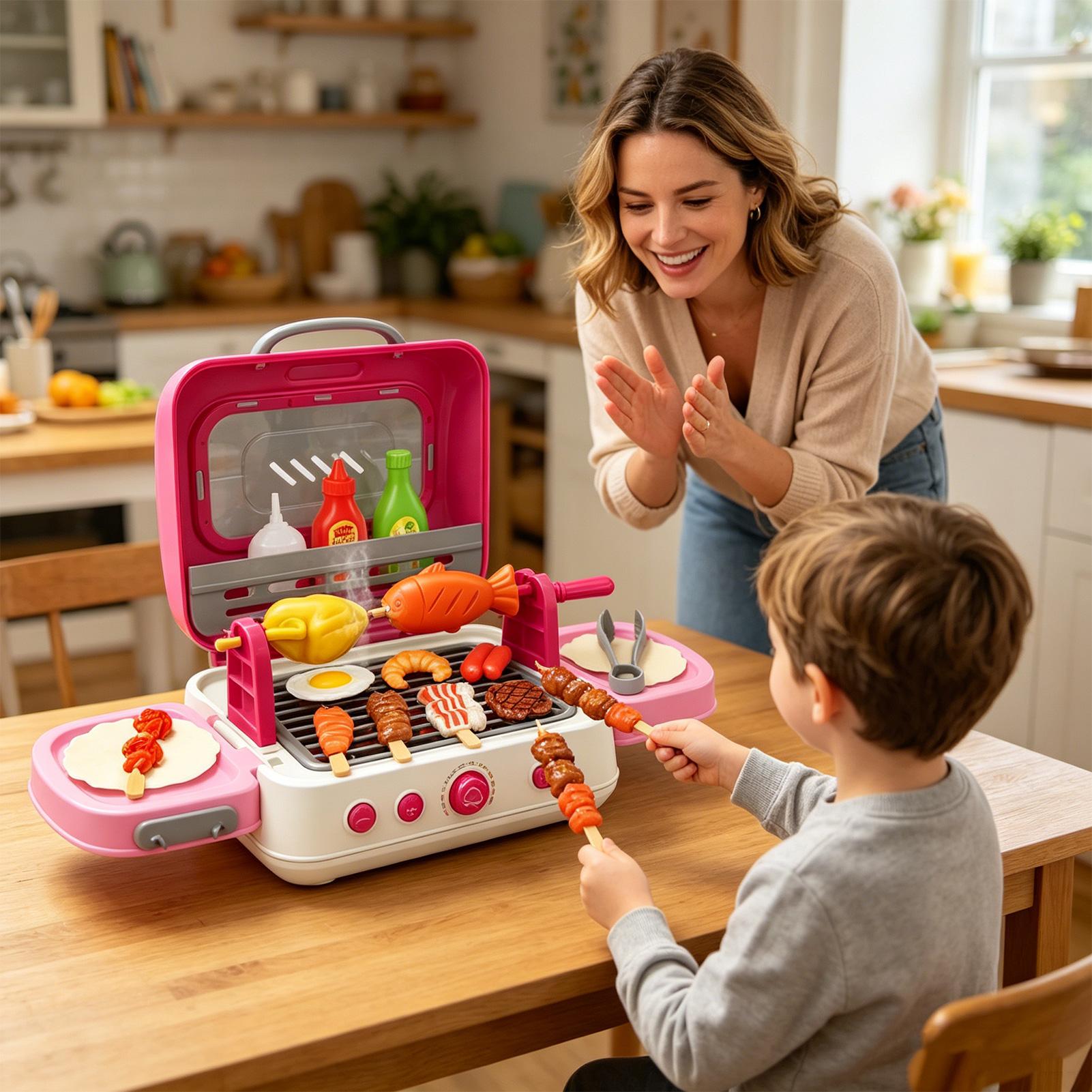 Ensemble de jeu interactif pli - Kids Outdoor Grill Set avis et prix
