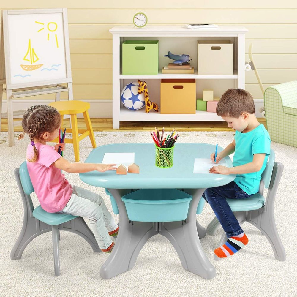 Table et chaises pour enfants, - Kids Outdoor Table And Chair Set avis et prix