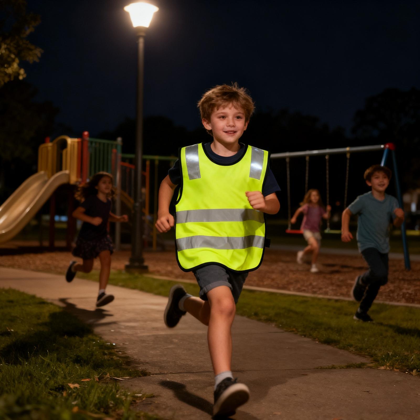 Gilet réfléchissant pour enfan - Kids Outdoor Vest avis et prix